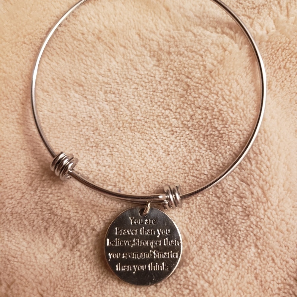 Silver Bangle Bracelet
